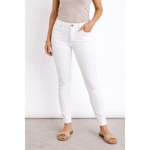 DL1961 Danny Instasculpt Super Model Skinny White Jeans Size 28‎